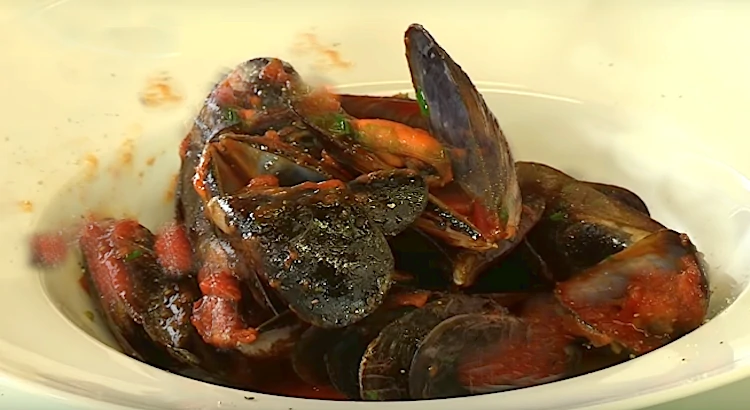 Cozze alla Livornese