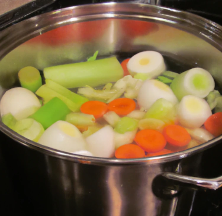 Bollire i fagioli con le altre verdure