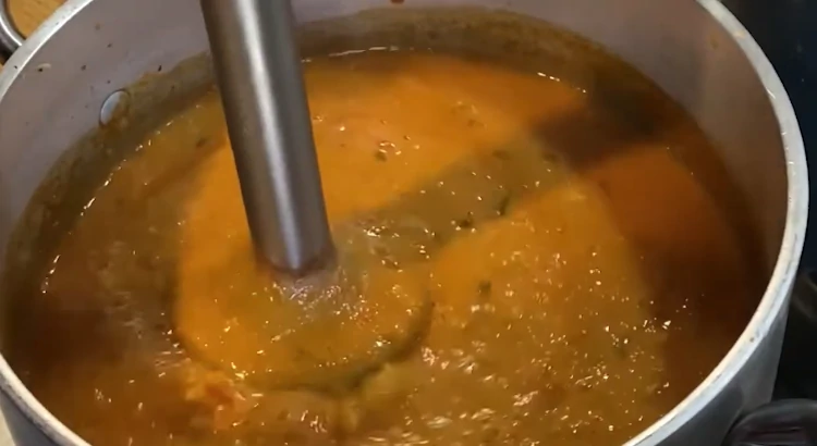 Creare la base cremosa di fagioli Creare la base cremosa di fagioli