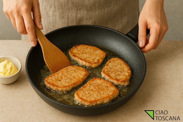 Rosolare le scaloppine