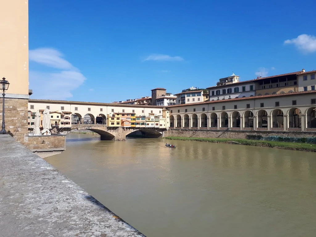 Veduta ravvicinata di Ponte Vecchio