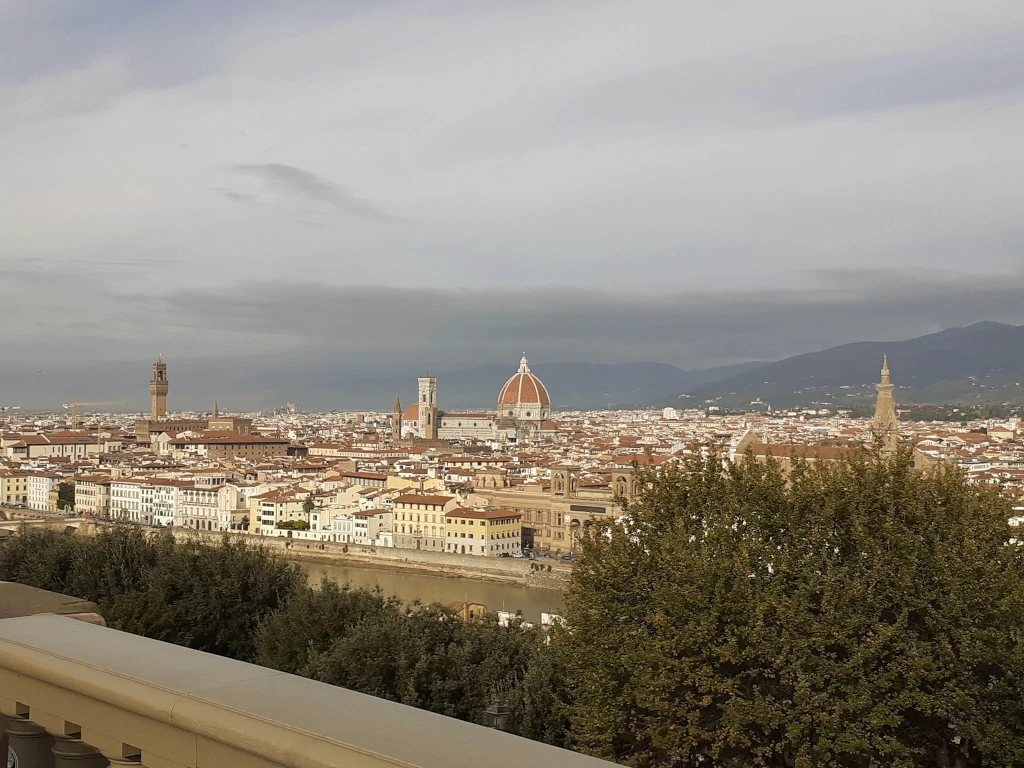 Vista del Centro di Firenze da Piazzale Michelangelo
