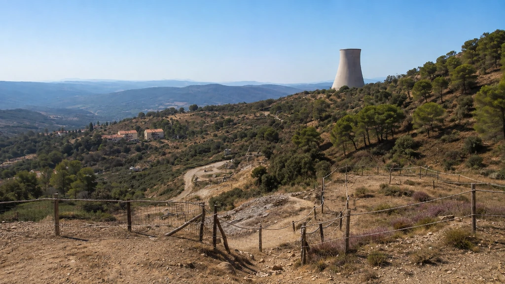 Vista panoramica dal Parco delle Biancane sulle Colline Metallifere